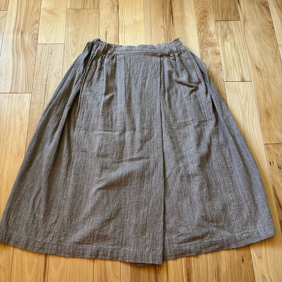 Vintage Issey Miyake Plantation Cotton Skirt - Picture 1 of 9